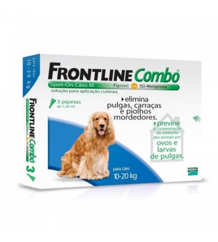 FRONTLINE COMBO M 10-20KG (3 PIPETAS)